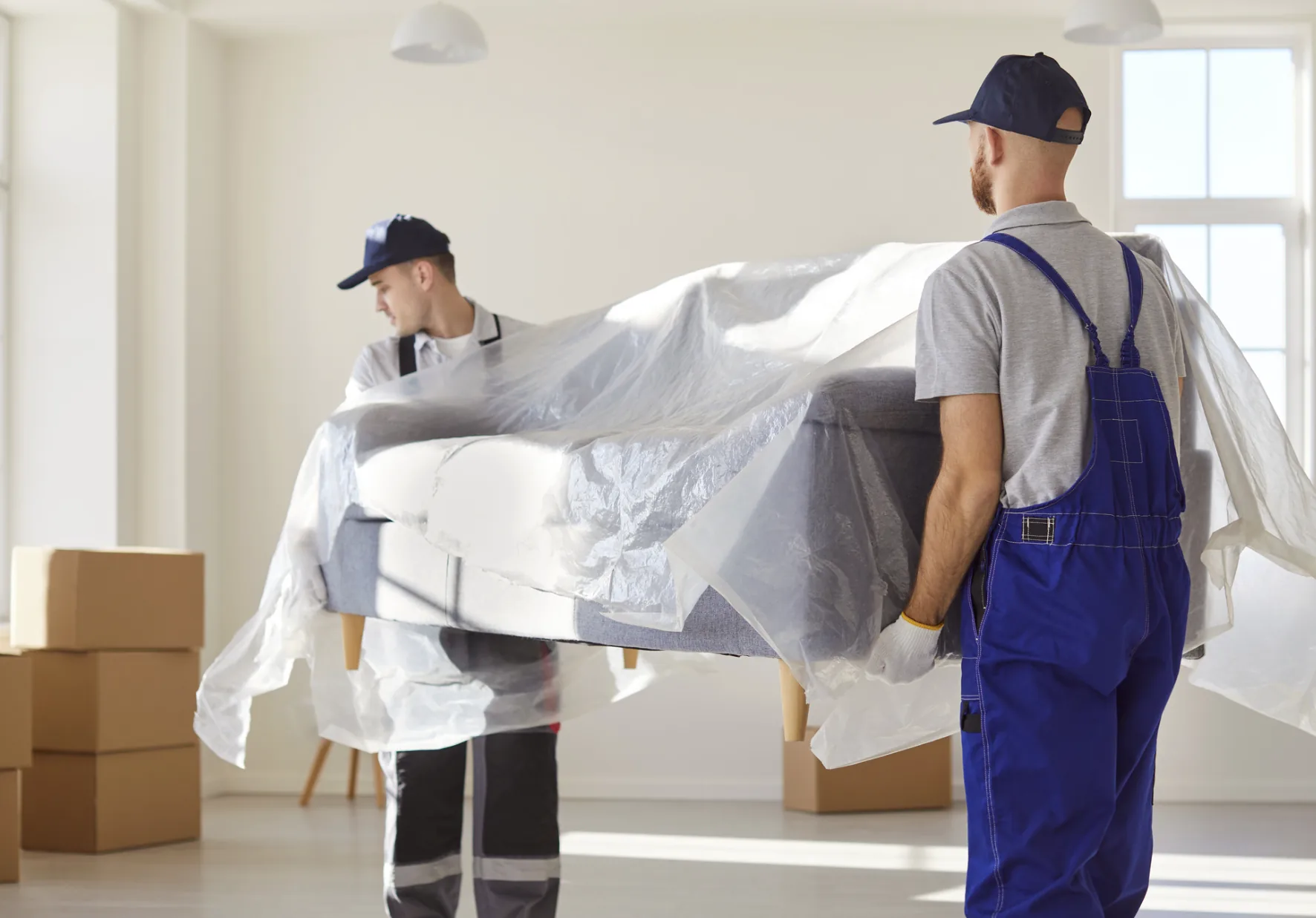Arbeiten und Service in einer Wohnung